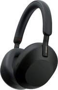 Sony WH-1000XM5 ANC Bezprzewodowe Słuchawki Nauszne z Redukcją Hałasu, Bluetooth, Clear Call Quality, Hi-Res, Do 30H Baterii, Szybkie Ładowanie, Alexa i Google Assistant, IOS i Android - Czarne
