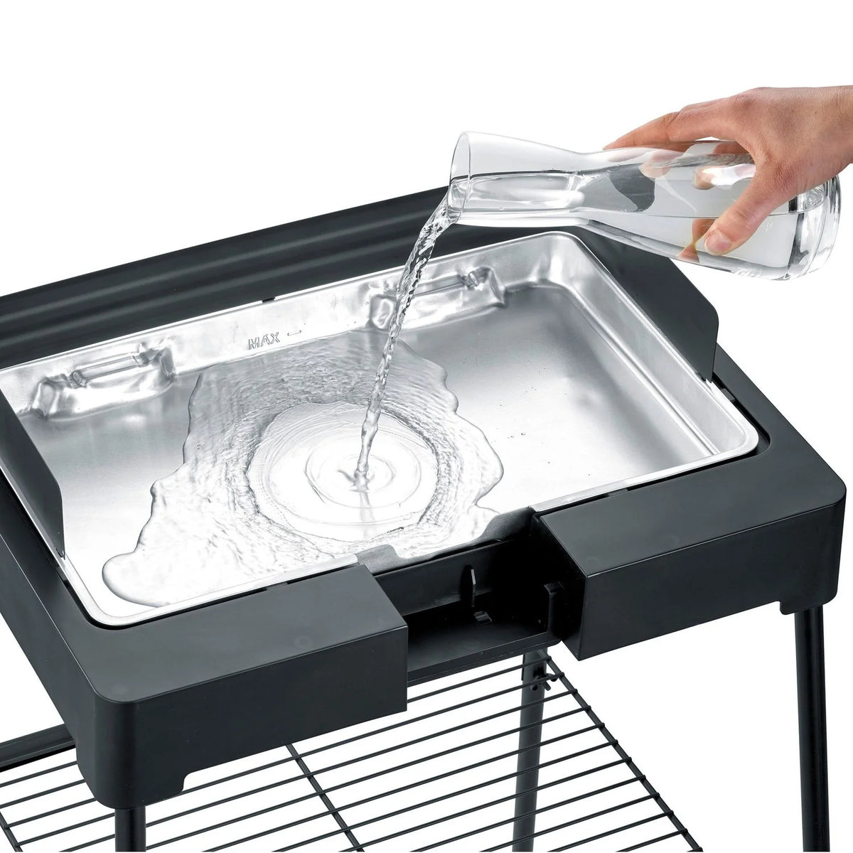 Barbacoa Con Patas Con Parrilla Acanalada 2200 W Pg 8568 Severin