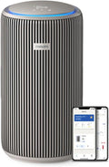 Philips PureProtect 3200 Series Smart Air Purifier, HEPA and Active Carbon Filter, CADR 500m³/h for 130m², Ultra-Quiet, Captures 99.97% Allergens, Connected App (AC3210/12)