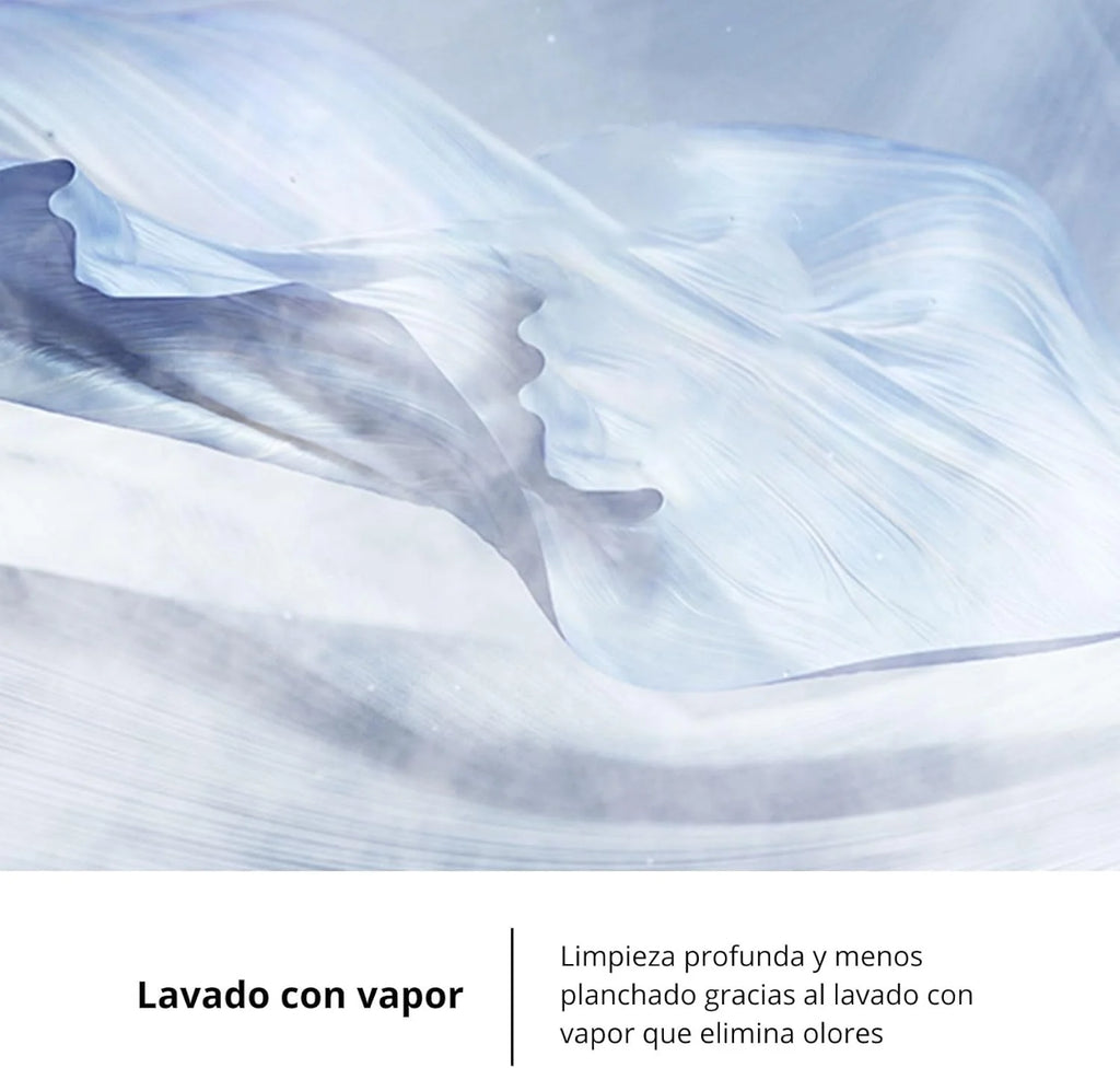 Corberó - Lavadora Carga Superior 6.5kg| CLACSM6524 | 1200 RPM | 16 Programas, Función Vapor, ECO, limpieza tambor| Inicio Diferido| Lavado Rápido | Planchado Fácil | Indicadores LED | Blanco