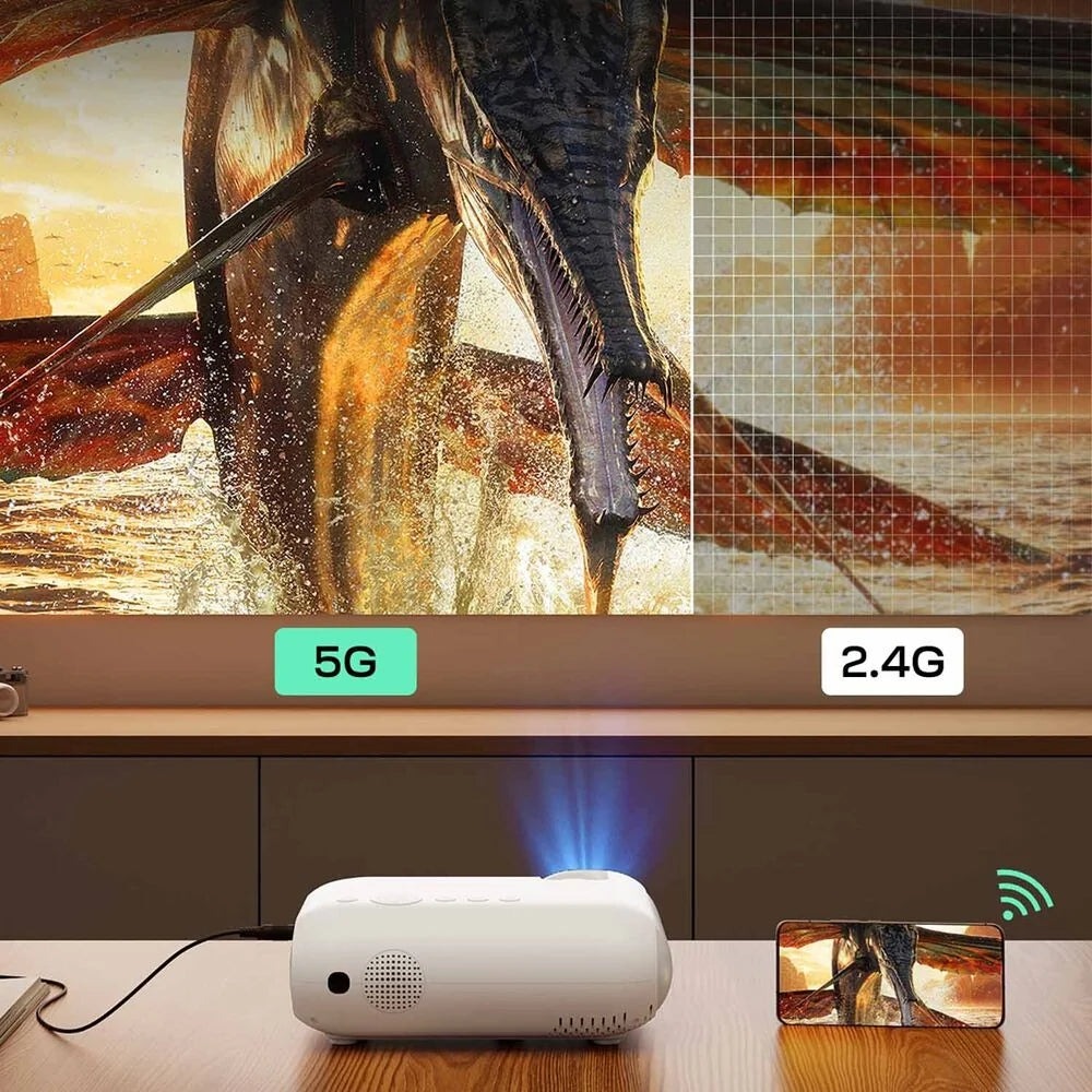 Przenośny projektor Yoton Y9, Full HD, 450 ANSI lumenów