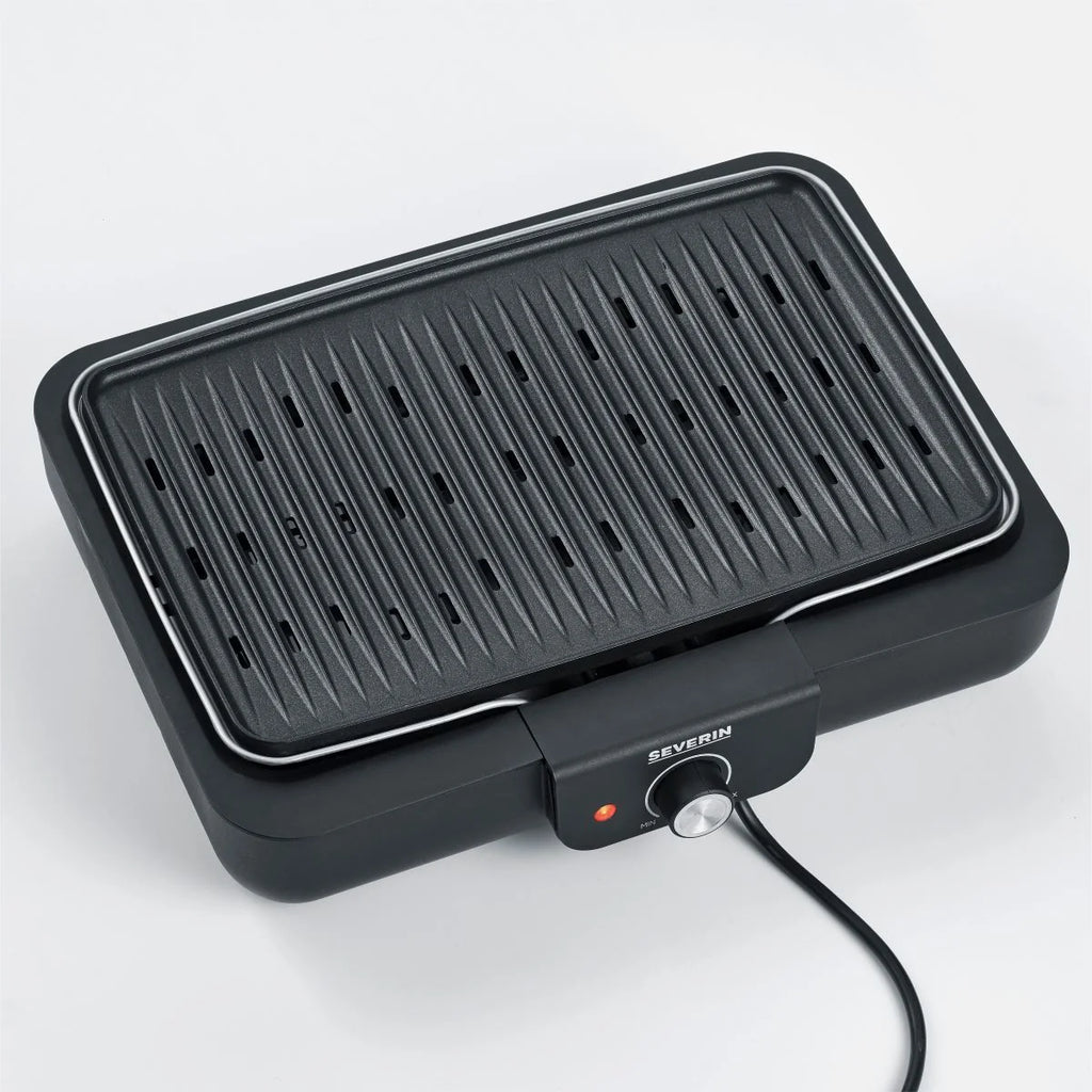 Barbacoa De Mesa Con Placa Para Asar Severin Pg 8556 - 2300 W Negro