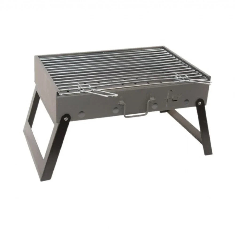 Flores Cortes - 33736 - Barbacoa Maleta Plegable Para Carbón Y Leña