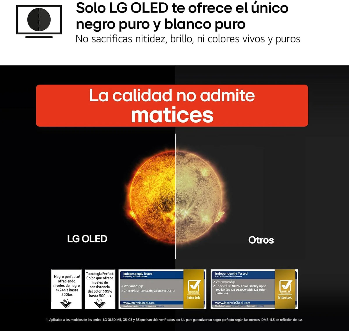 OLED48C54LA - TV 48", OLED EVO 4K, Smart TV AI C5, WebOS 25, Super Upscaling, Dolby Vision y Dolby Atmos, AMD FreeSync, Alexa/Google Assistant, Negro