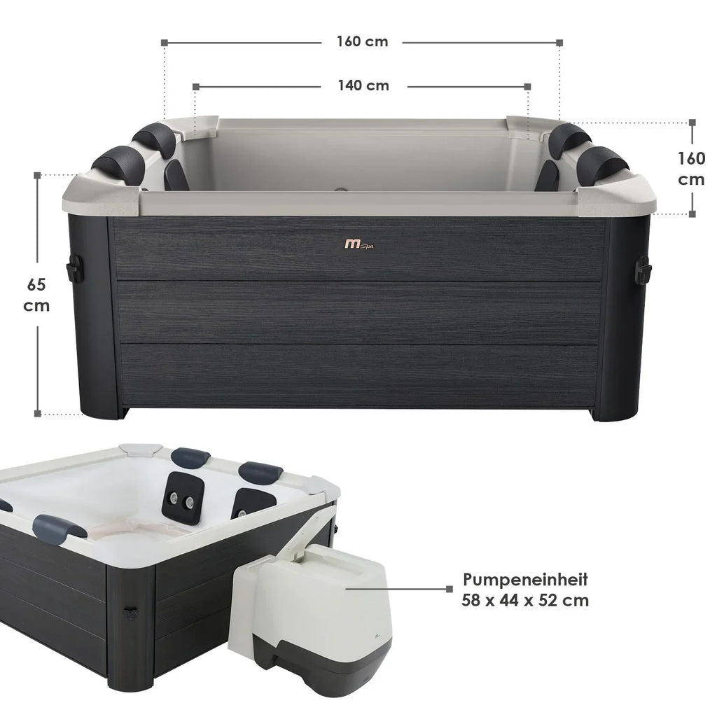 2026 Spa Whirlpool Oslo con iluminación LED
