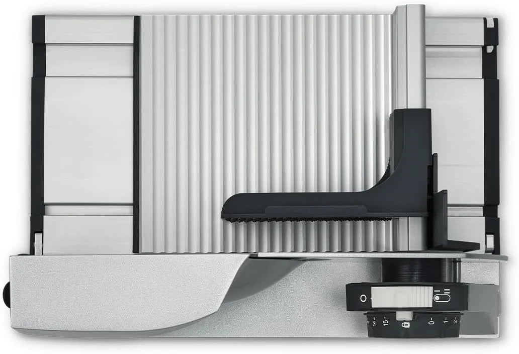 GRAEF MYtiny MT1000 - Cortadora plegable, 170 W, cuchilla Ø170 mm, metálica, corte 0-15 mm, pan, compacta, Made in Germany, plata