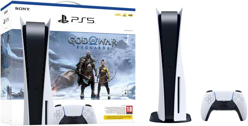 Console Édition Standard Blanche God of War Ragnarok