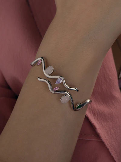 Pulsera esclava diseño irregular