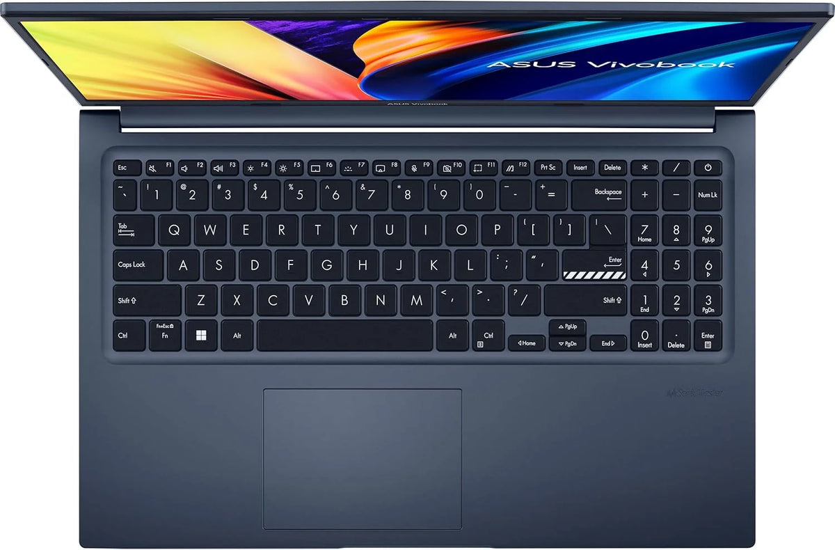 ASUS Vivobook 15 M1502YA-BQ881 - Ordenador Portátil 15.6" Full HD (AMD Ryzen 7 5825U, 16GB RAM, 512GB SSD, Radeon Graphics, Sin Sistema Operativo) Azul Tranquilo - Teclado QWERTY español
