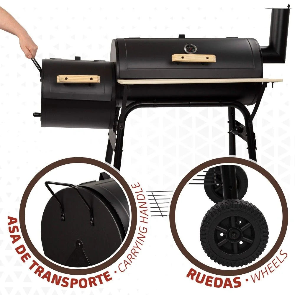 Barbacoa De Carbón Y Ahumador Aktive