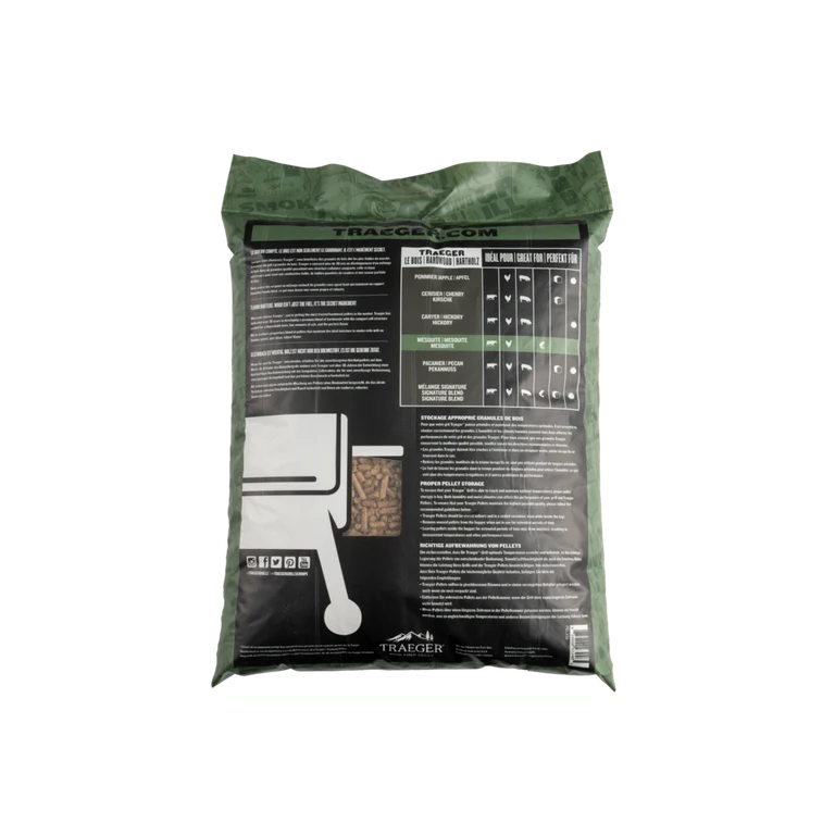 Pellets De Madera De Algarrobo Para Barbacoa Traeger