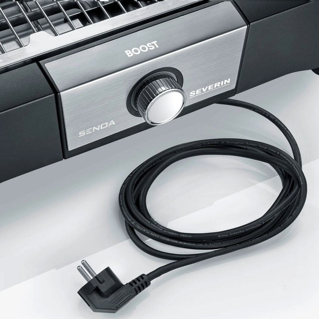 Barbacoa Grill Eléctrica Boost Negro Pg 8113 Severin