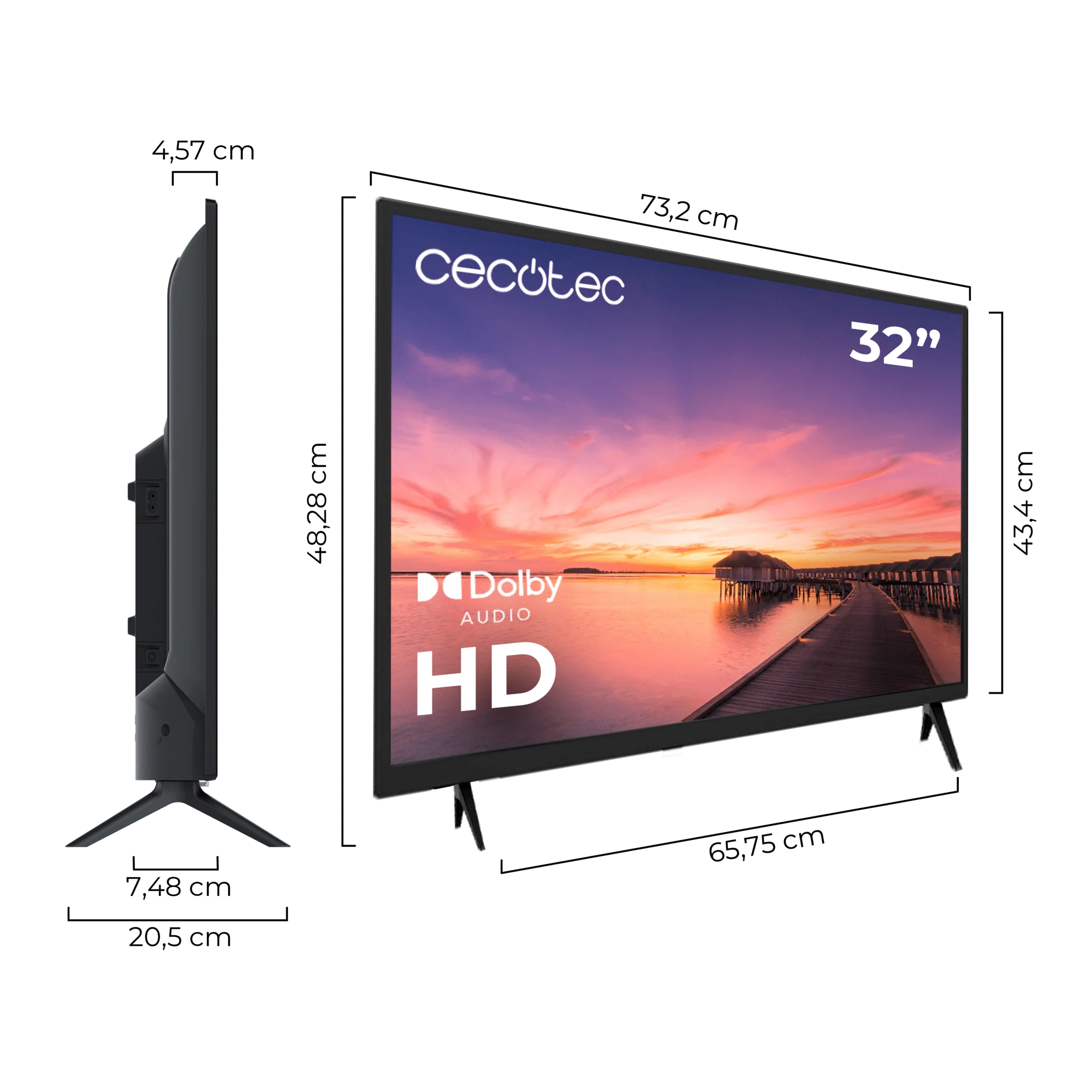 TV Cecotec 0 Series 0032