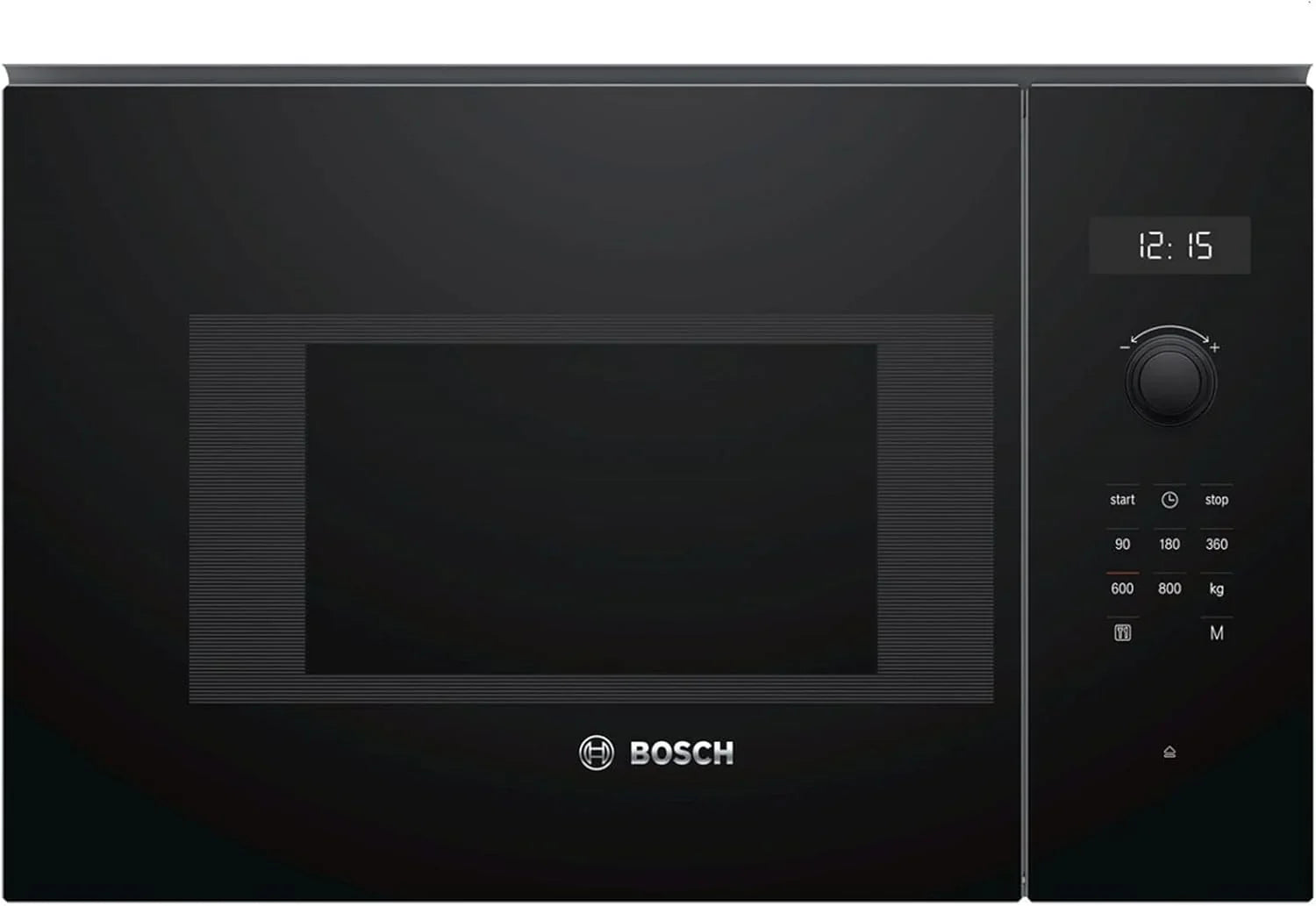 Bosch 6 Series BFL524MB0 Integrated Microwave (Built-in, Microwave with Grill, 20 L, 800 W, Rotary, Touch, Black)