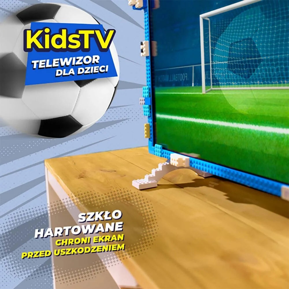 Telewizor dla dzieci 32” KIVI KidsTV, LED, Full HD, niebieski