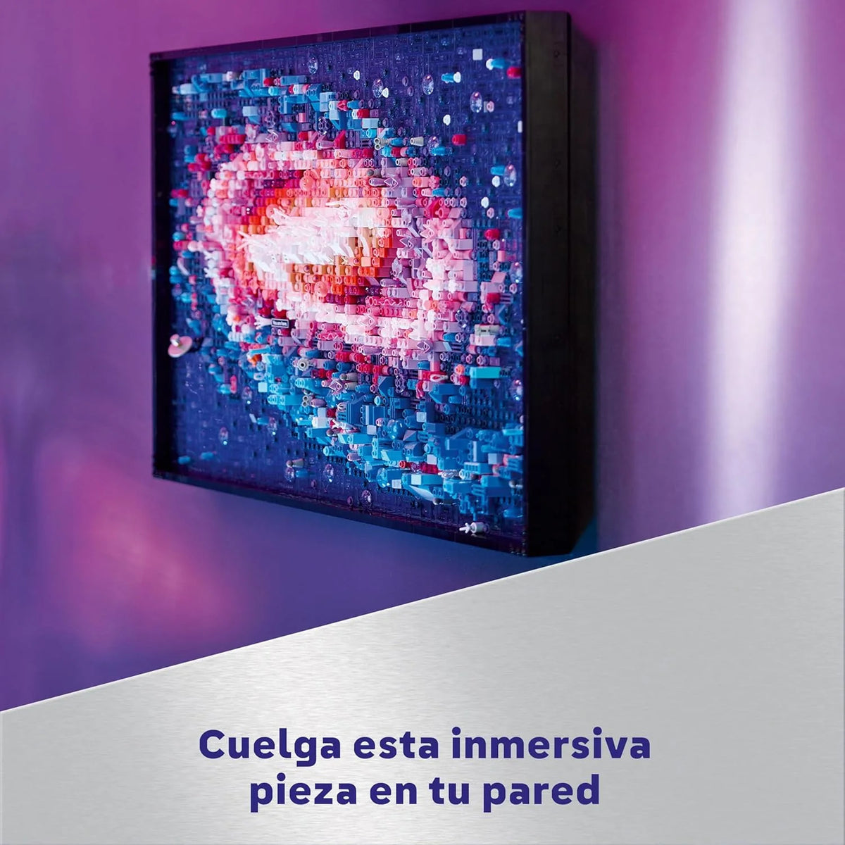 Art Galaxia Vía Láctea Arte Mural y Decoración de Pared para el Salón y Hogar, Regalo Creativo de Astronomía para Hombres y Mujeres, Maqueta para Adultos, Póster 3D 31212