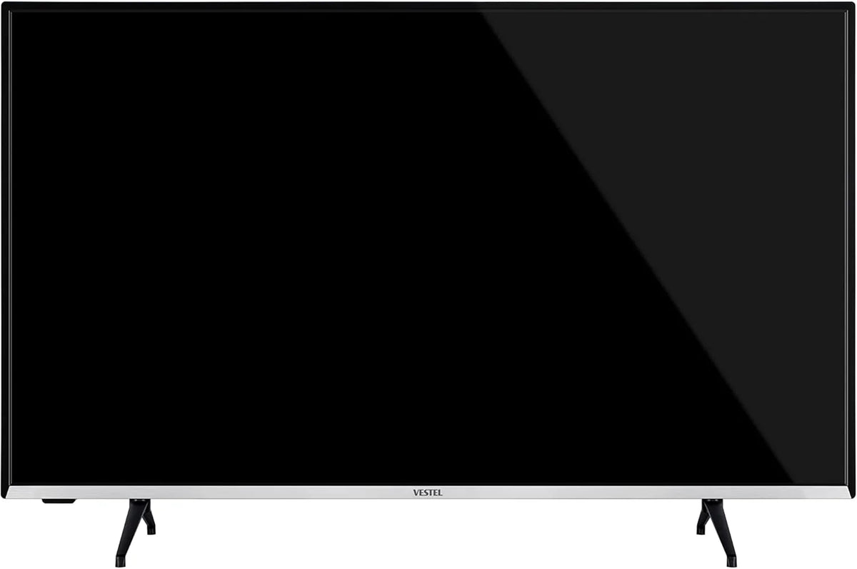 Daewoo 43DM65QV - QLED Smart TV 43 Pulgadas 4K HDR, Dolby Vision & Dolby Atmos, Compatible con Alexa, Peana Central, Diseño sin Marcos