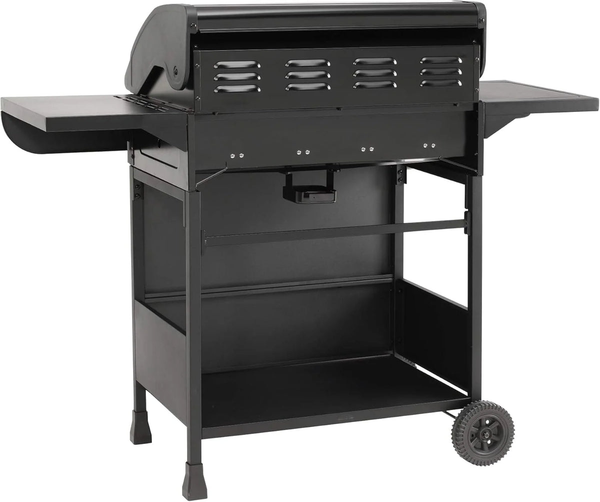 Grill gazowy "COLUMBUS" 4 + 1 palnik firmy El Fuego® BBQ BBQ grill na kółkach, grill gazowy Barbecue AY 563