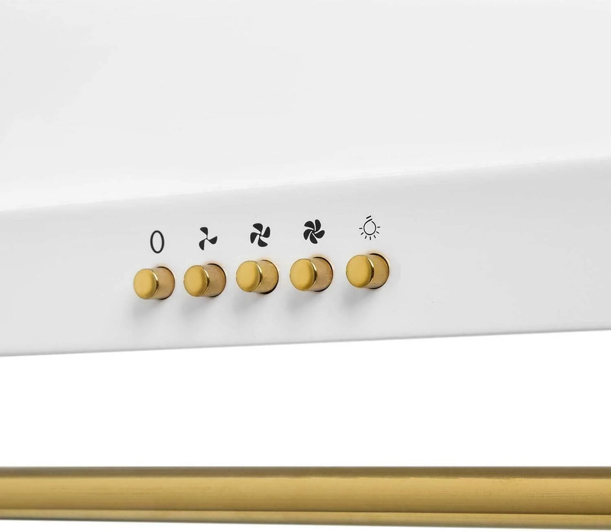 Klarstein Montblanc - Campana extractora 60 cm de pared cocina, 3 niveles, Extracción hasta 610 m³/h, Potencia 165W, Juego montaje incluido, Extractor con salida de aire, Filtro aluminio, LED, Blanco