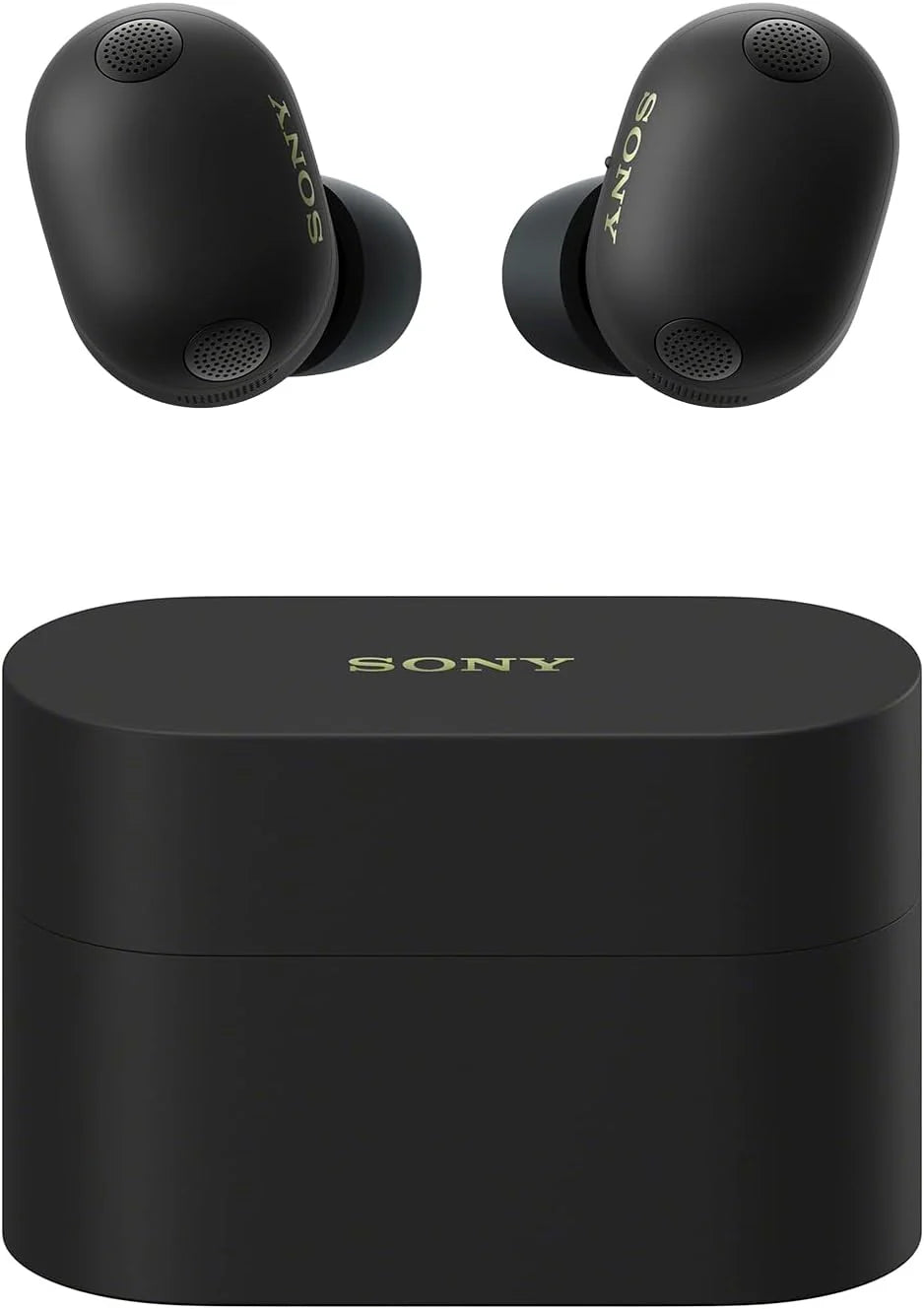 Sony WF-1000XM6 Flagowe bezprzewodowe słuchawki douszne z redukcją szumów, Bluetooth, Hi-Res, krystalicznie czyste rozmowy, 10-pasmowy EQ, do 24 godz. baterii, IPX4, iOS i Android – Czarne