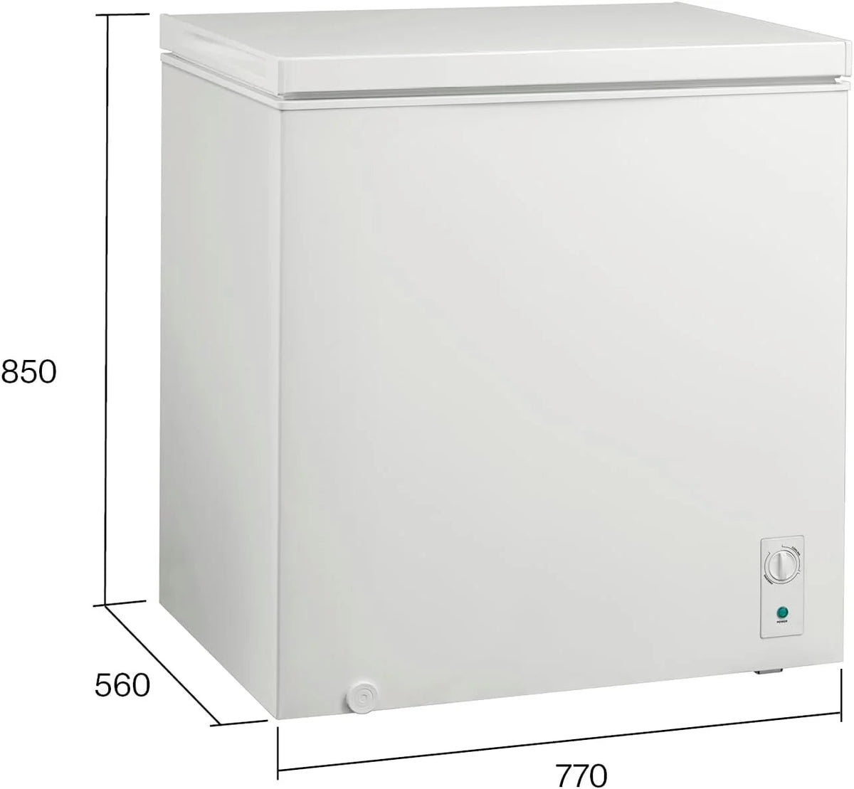 Edesa Congelador Horizontal EZH-2011 /C Tecnología Defrost Termostato Ajustable Capacidad 198L Color Blanco