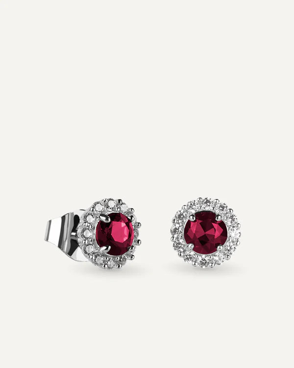 Pendientes plata de ley