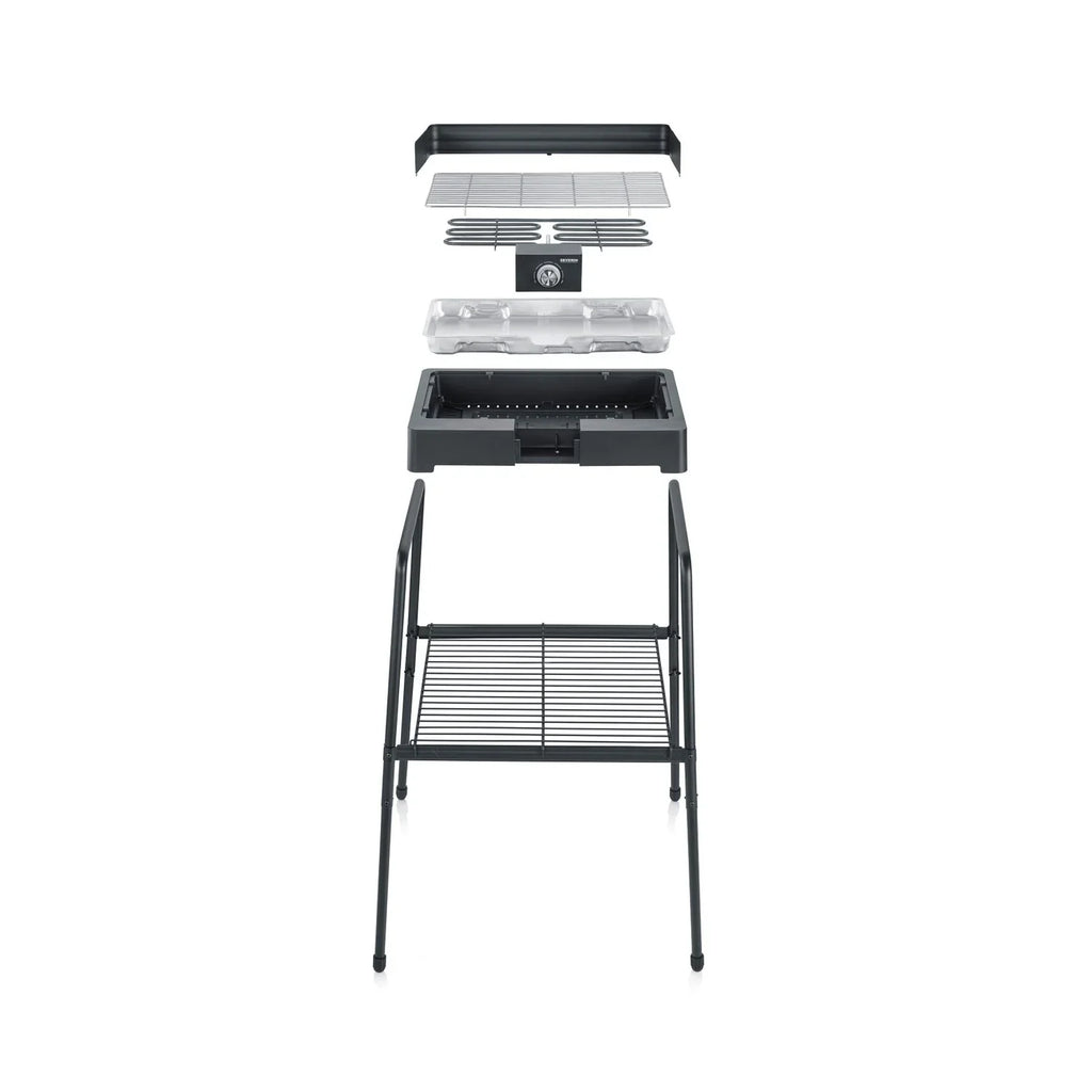 Barbacoa Con Patas Negro 2200 W Pg 8566 Severin