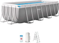 INTEX 55243 - Piscina Desmontable Rectangular con depuradora Prism Frame
