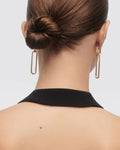 Pendientes eslabones P de Paola