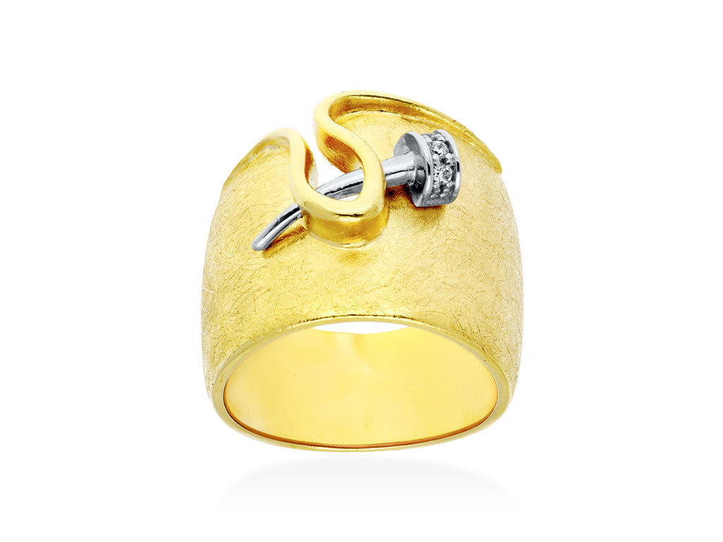 Anillo de plata Silk