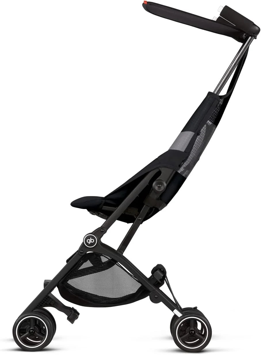 Gb Gold Pockit Air All Terrain - Silla de Paseo, Ultracompacta, De 6 Meses a 4 años, 17 kg, Velvet Black