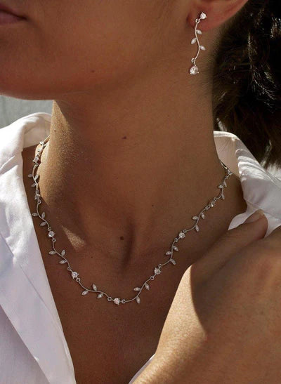 Collar de flores