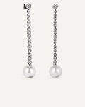 Pendientes  perla concha