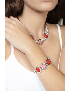 Collar y pulsera Dafne