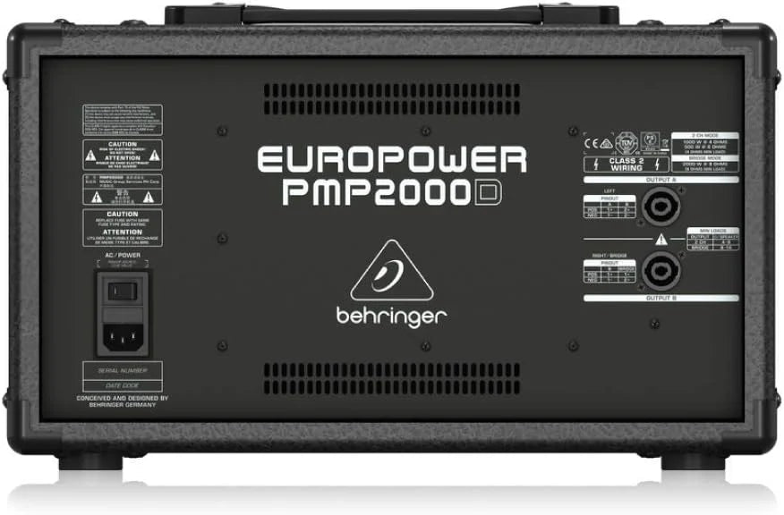 Behringer Pmp2000D - Mesa de mezclas