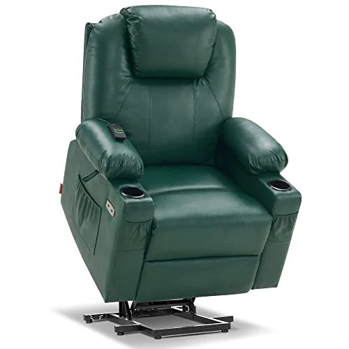 Mcombo Sillón Reclinable Eléctrico con Masaje y Carga USB