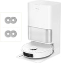 DREAME L10s Ultra Gen 3 Kit Robot Aspirador y Friegasuelos, Succión de 25.000Pa, Cepillo Lateral y Mopa Extensible, AceClean DryBoard y Autolimpieza Automática de Mopa, Secado con Aire Caliente