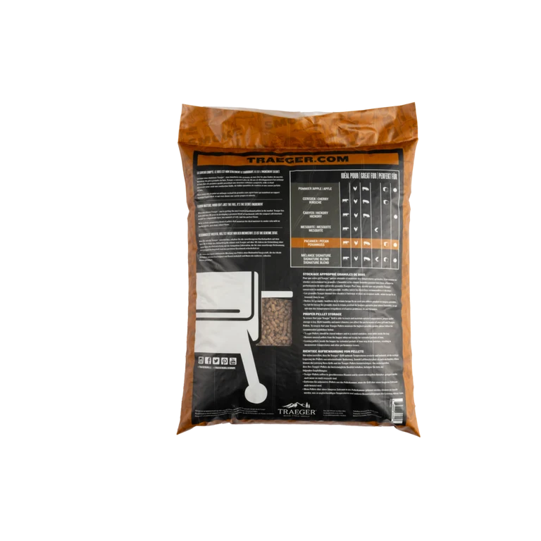 Pellets De Madera Pecan Para Barbacoa Traeger