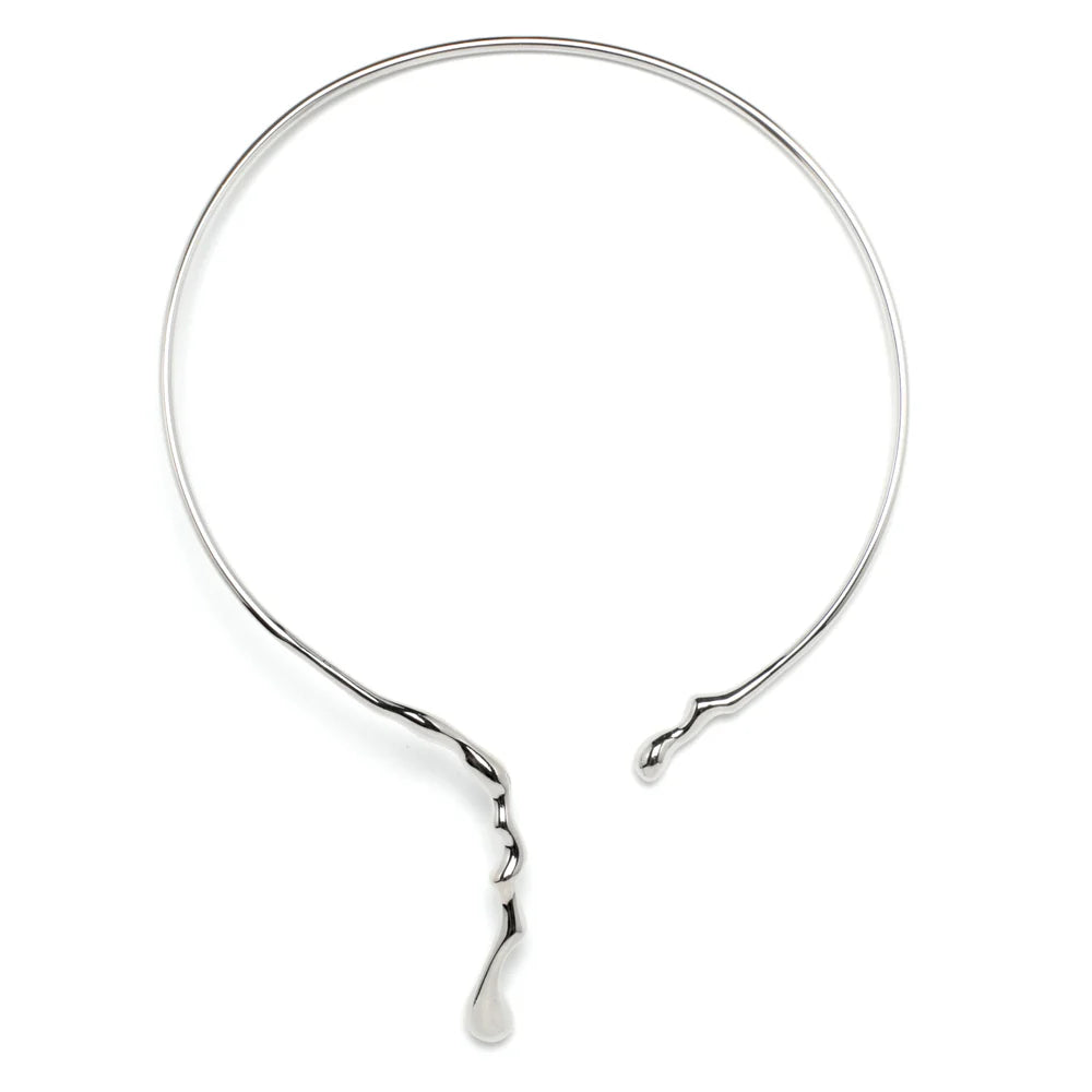 Collares plata originales diseño orgánico y minimalista