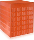 Kartell - Taburete, color Rojo Tierra, 36 x 45 x 36 cm