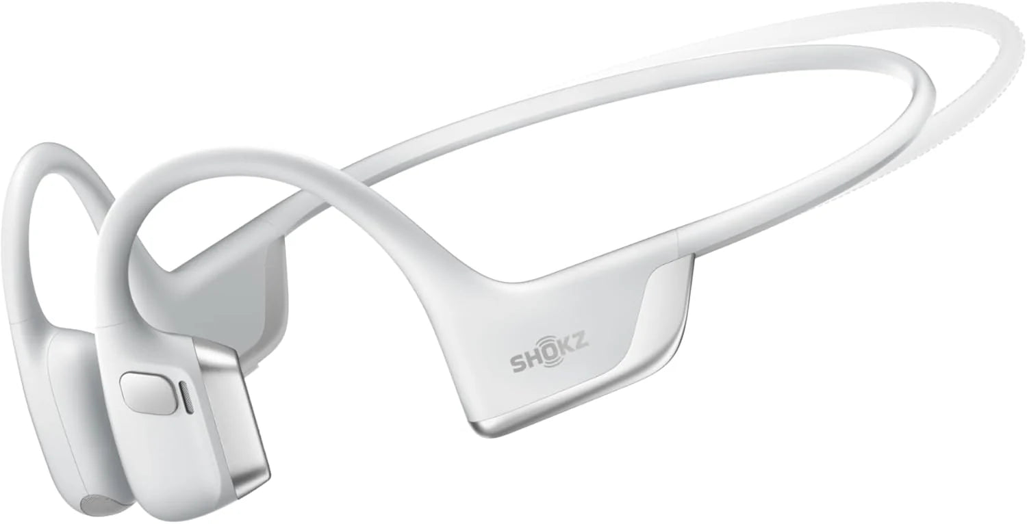 SHOKZ Słuchawki Sportowe OpenRun Pro 2 z Przewodnictwem Kostnym, Bezprzewodowe z Bluetooth 5.3, Mikrofony Redukujące Hałas, IP55 Wodoodporne, 12h Czasu Odtwarzania, USB-C Szybkie Ładowanie, Czarny
