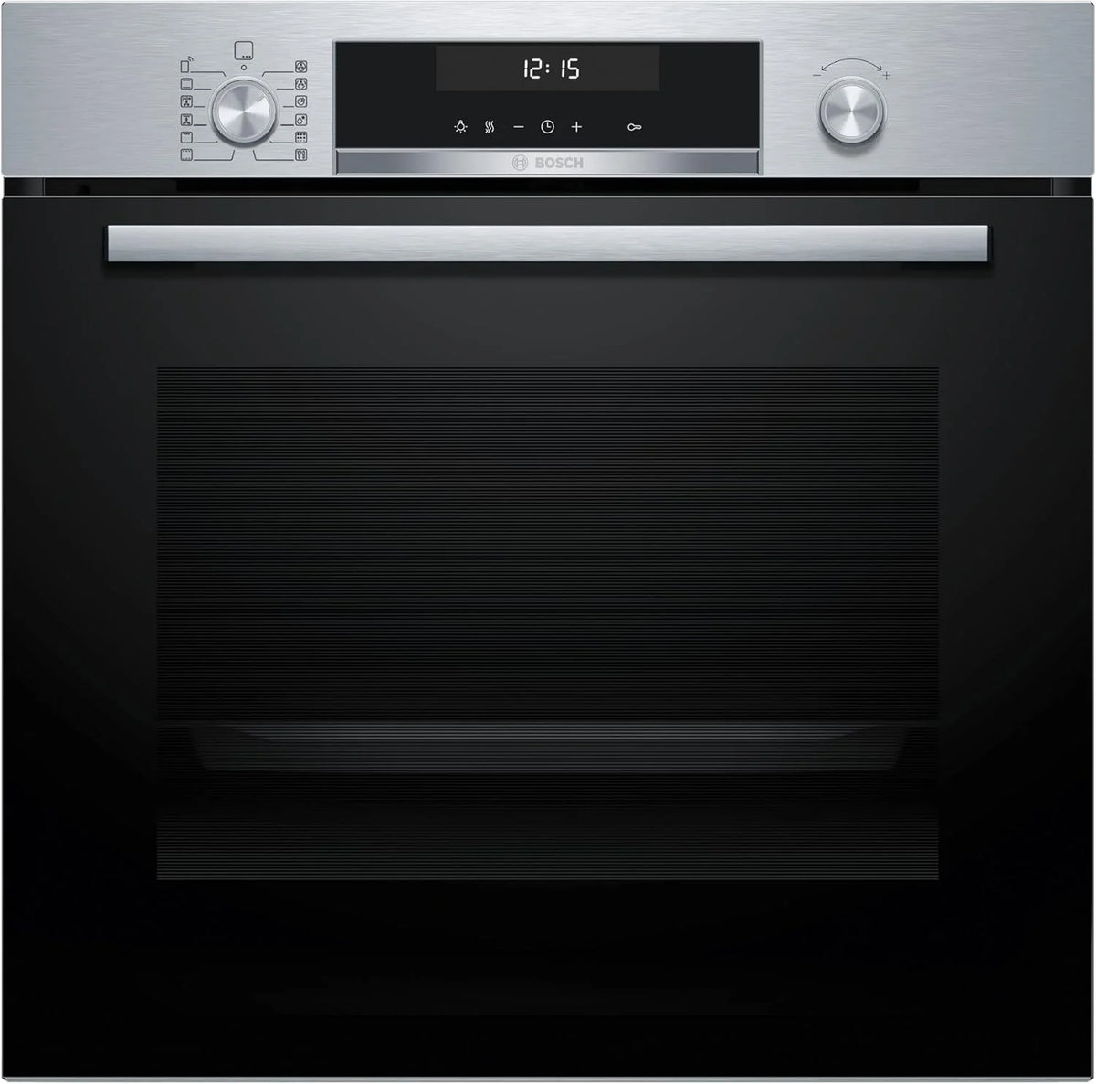 Bosch - Horno multifunción pirolítico, 60 cm. de ancho, Serie 6, Home Connect, 3D Hotair, Autolimpieza, Mandos ocultables, Nergo, HBG578ES7