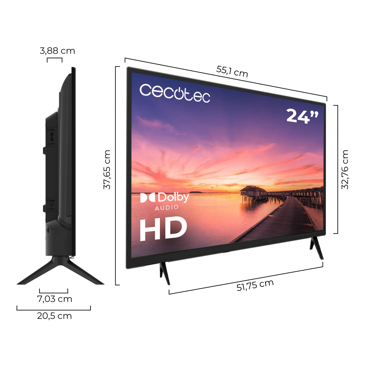 TV Cecotec 0 Series 0024