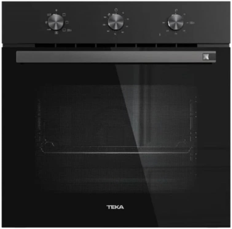 TEKA Horno Multifunción 60cm, HydroClean ECO, 6 Funciones, Guías Plus Extension, Bandeja Antivuelco, Clase A+, Modelo NEO HSB 6150 FBK