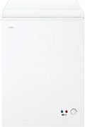 Candy CCHH 100E, Congelador Arcón Horizontal, Ancho 55CM, 97L, Tecnología Estática, 1 Cesto, Control Electrónico Externo, Indicador de Temperatura, Alarma Aumento de Temperatura, 39DB, Blanco