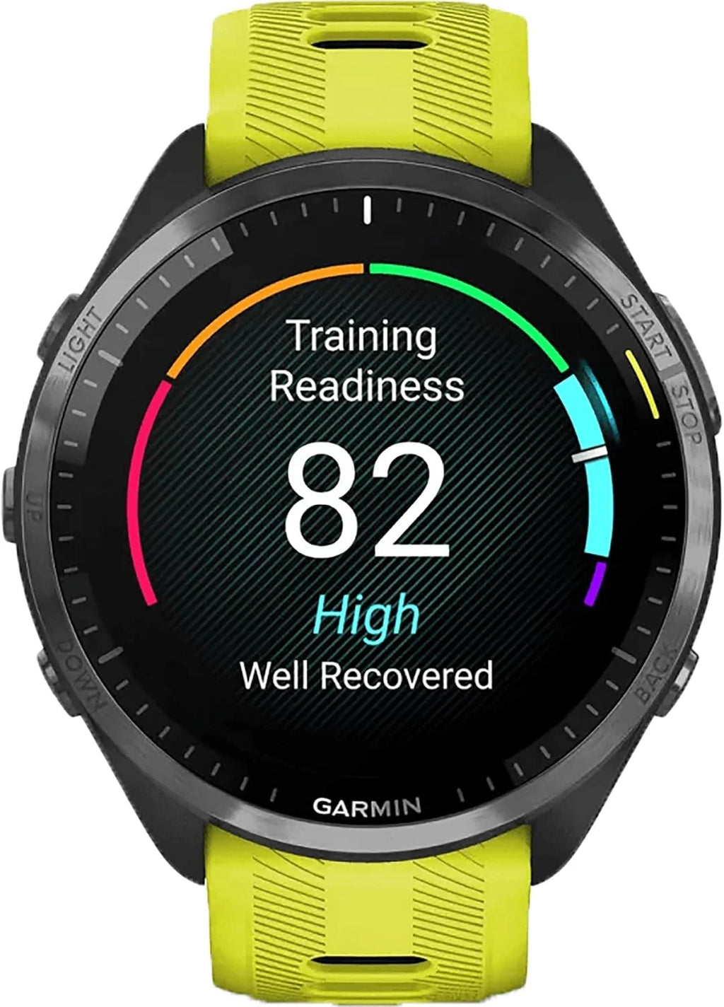 Garmin Runners Smartwatch Forerunner 965 | 23 días de duración de la batería en Modo de Reloj Inteligente con Pantalla Colorida y Pantalla táctil Amoled | Mapas Integrados y métricas de Entrenamiento