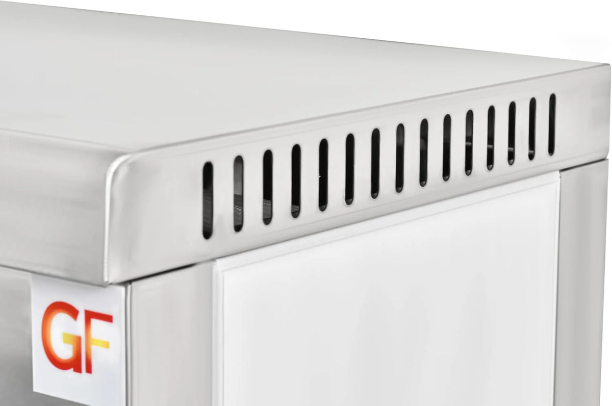 Salamandra Profesional Eléctrica 2000 W – Acero Inoxidable 18/10 – Temporizador 30 min – 50-300 °C – Uso Industrial Hostelería