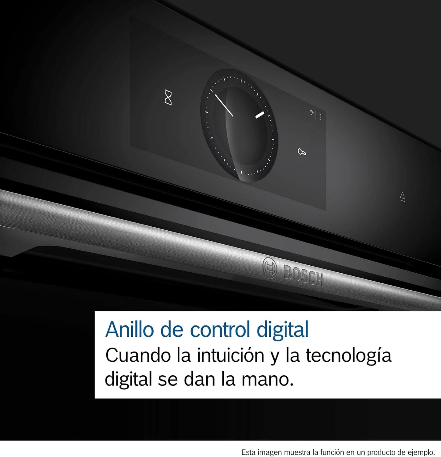 Bosch - Horno Multifunción con Vapor Añadido, 60 cm, Serie 8, Electrónica TFT TouchControl Plus, AirFry, Home Connect, Negro, HRG7361B1