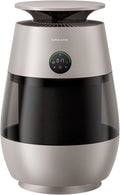 DREAME AP10 Purificador de Aire Para Hogares Con Mascotas, Sistema 360° Alta Presión Negativa, Purificación 5 Etapas Que Captura Pelo y Olores, Transparente, Tapa Curva, Luz Eco, Control Con App