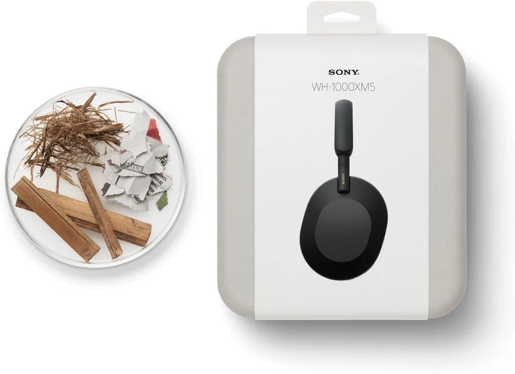 Sony WH-1000XM5 ANC Bezprzewodowe Słuchawki Nausze Z Redukcją Hałasu, Bluetooth, Clear Call Quality, Hi-Res, Do 30H Baterii, Szybkie Ładowanie, Alexa And Google Assistant, Ios And Android - Czarne